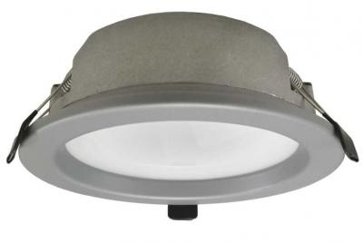 EXMOUTH LED D/L 22W 184mm 3/4/6K SILVER
